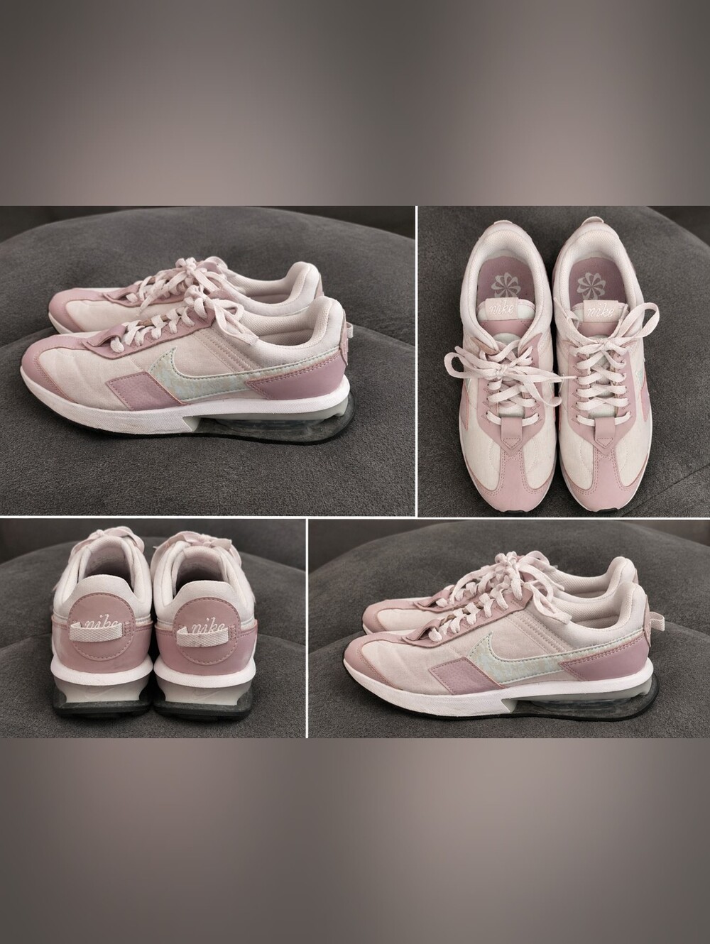 Nike Women's Air Max Pre-Day 'Camo Swoosh - Venice Plum Fog' sneakers